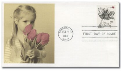 USPS 2 ounce Vintage Tulip stamp