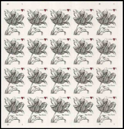 USPS 2 ounce Vintage Tulip stamp