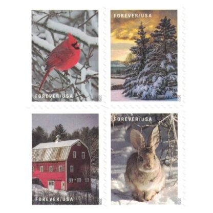 Winter Scenes Stamps
