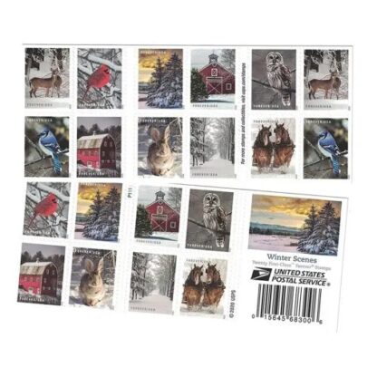 Winter Scenes Stamps