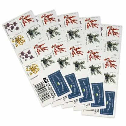 Winter Berries Stamps