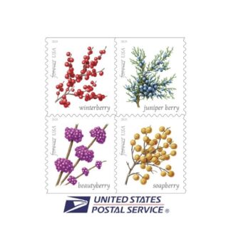 Winter Berries Stamps