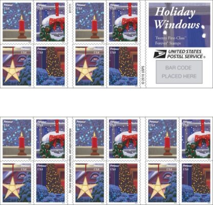 Holiday Windows stamps for sale