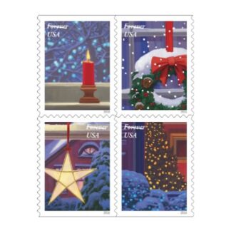 Holiday Windows stamps for sale main