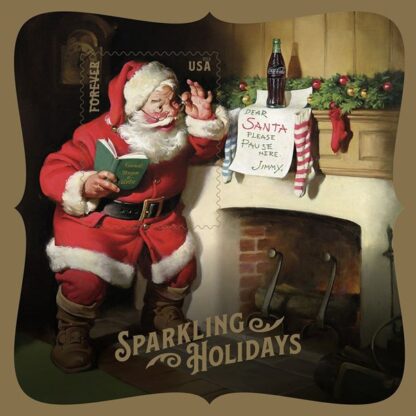 Sparkling Holidays Stamps for santa Christmas for sale view