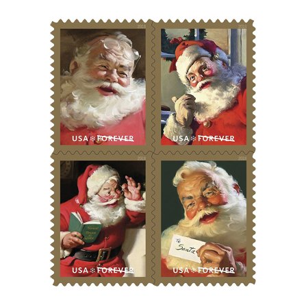 Sparkling Holidays Stamps for santa Christmas