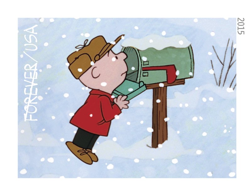 USPS A Charlie Brown Christmas Forever Stamps cute kids children for sale