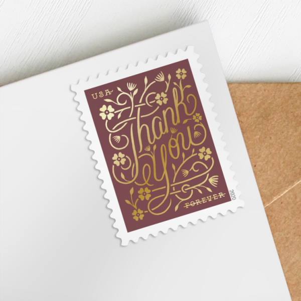 USPS Forever Thank You Stamps for sale