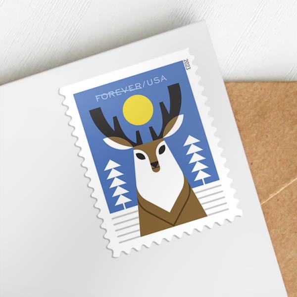 USPS Forever Winter Woodland Animals Stamps for sale