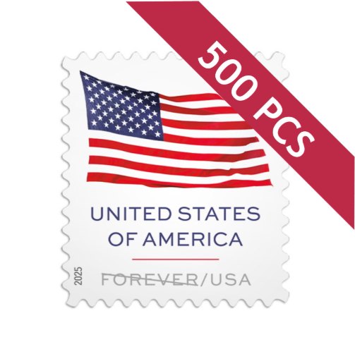 us flag real cheap forever stamps for sale 2025 500pcs 