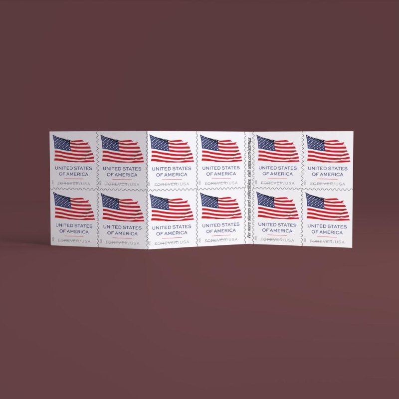 discount US Flag 2025 Stamps for sale in bulk book