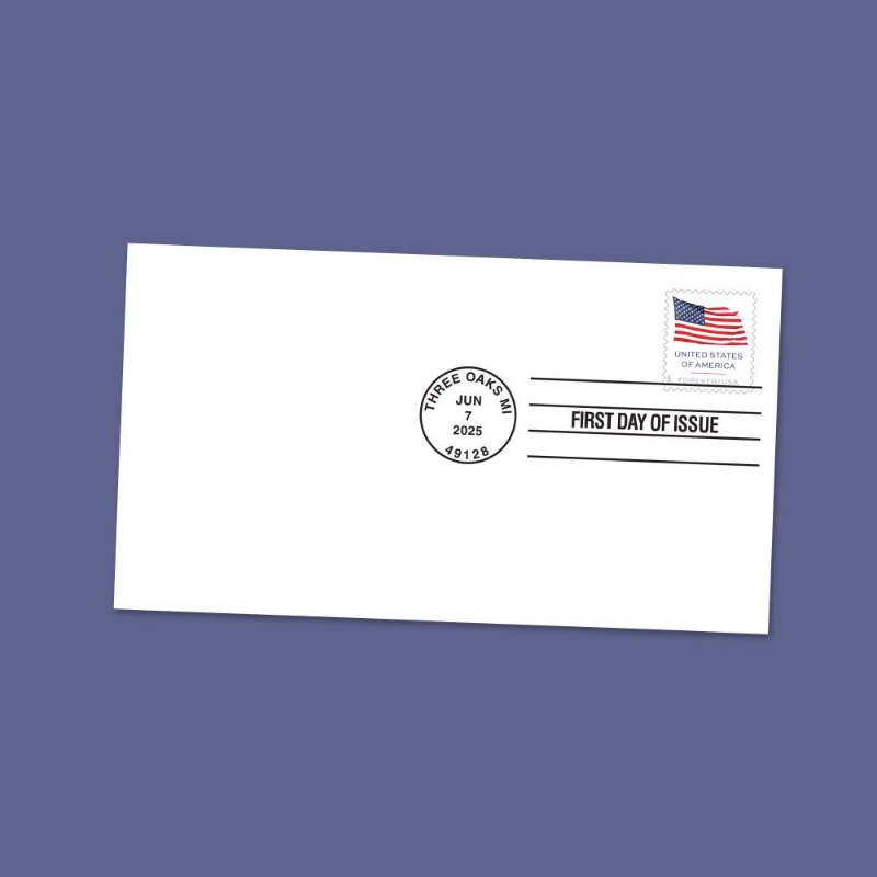 discount US Flag 2025 Stamps for sale in bulk envelope