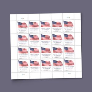 discount US Flag 2025 Stamps for sale in bulk sheet