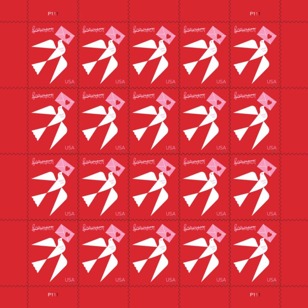 2024 birds cheap discount wholesale love stamps for sale in bulk