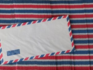 sending letters using forever stamps