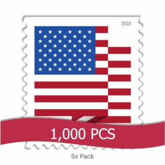 Cheap 2018 US Flag Stamps for Professional Law Firm Notices || 5000Pcs (50 Rolls)