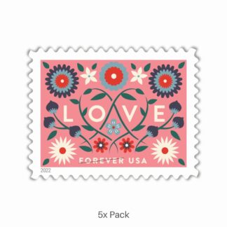 Bulk 2022 Love Stamps Wholesale for Real Estate Agents || 500Pcs (25 Sheets)