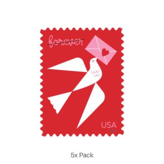 Authentic 2024 Love Stamps for Business Bulk Mailing || 500Pcs (25 Sheets)