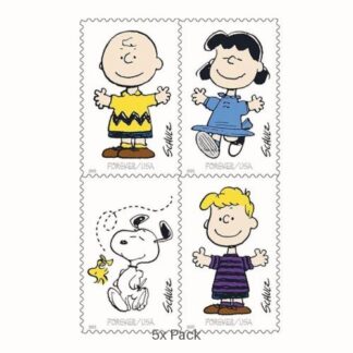 Bulk Charles M. Schulz Stamps for Church & Religious Communities || 500Pcs (25 Sheets)