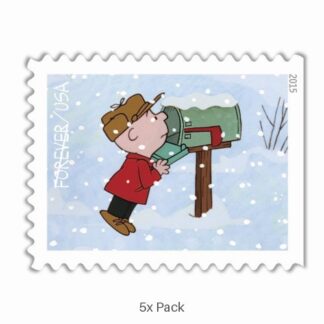 Bulk Charlie Brown Christmas Stamps for Elegant Wedding Invitations || 500Pcs (25 books)