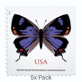 Cheap Colorado Hairstreak Stamps for Non-Profit Organization Support || Non-Machineable® 500Pcs