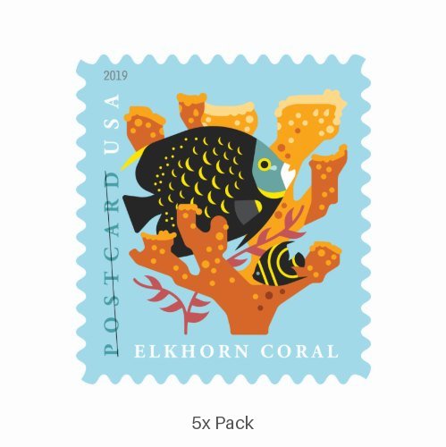 Cheap Coral Reefs Forever Stamps Wholesale for Real Estate Agents || Postcard® Postage 500Pcs