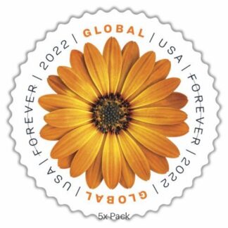 Cheap Global African Daisy Stamps for Insurance Industry Logistics || International® Postage 500Pcs