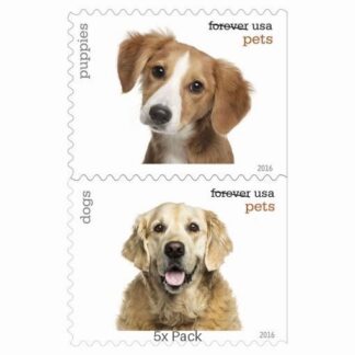 Low Cost Pets Stamps for Insurance Industry Logistics || 500Pcs (25 books)